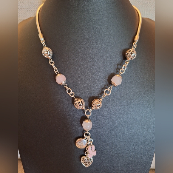 Brighton Power of Pink Necklace Breast Cancer Awareness - Picture 2 of 5